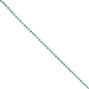 Chaîne en laiton strass en cristal taillé 2.10 mm - Doré -Blue Zircon x50cm