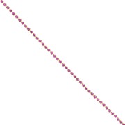 Chaîne en laiton strass en cristal taillé 2.10 mm - Doré - Fuchsia x50cm