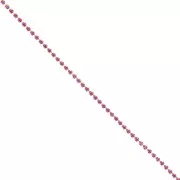 Chaîne en laiton strass en cristal taillé 2.10 mm - Doré - Fuchsia x50cm