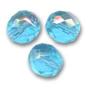 Facettes 8 mm Aquamarine AB x20