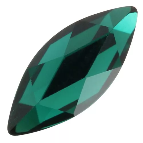Strass à coller PureCrystal 2201 8x3.5 mm - Emerald x8