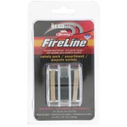 Set de 3 bobines de fil Fireline - 0.12 mm - 0.15 mm - 0.17 mm - Black Satin x13 m|raw }}