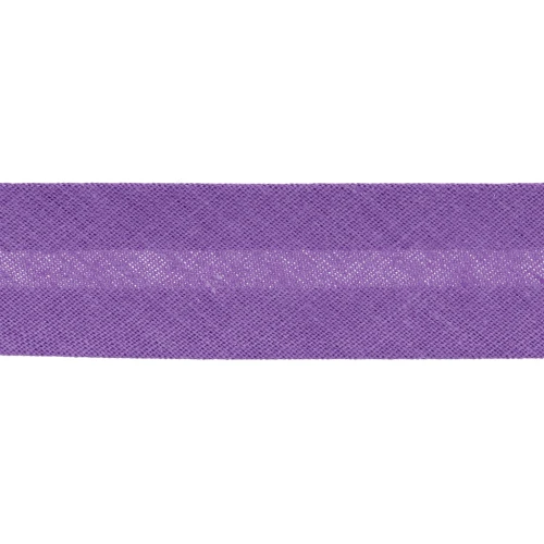 Biais en polycoton 20 mm Violet x 1m