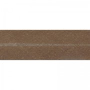 Biais en polycoton 20 mm Beige Foncé x 1m