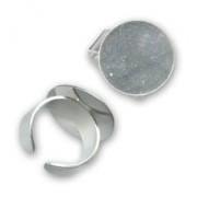 Bague plateau 18 mm en Argent 925 x1|raw }}
