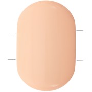 Perle rectangle arrondi 2 trous 27x17 mm en Résine opaque - Blush x1|raw }}