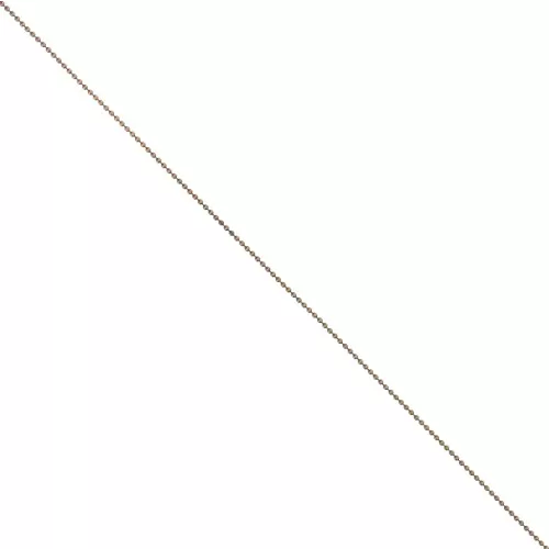 Chaîne maille boule 1 mm cuivré vieilli x1m