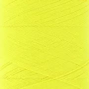 Bobine de fil ciré Linhasita pour micro macramé 0.35 mm - Fluo Yellow (326) x448m