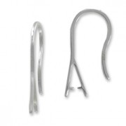 Crochets d'oreilles attache pendentif 19 mm en Argent 925 x2|raw }}