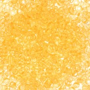 Perles rocailles Preciosa  11/0 2 mm - Solgel - Yellow 2 Dyed crystal x20g