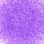 Perles rocailles Preciosa  11/0 2 mm - Solgel - Violet 2 Dyed crystal x20g