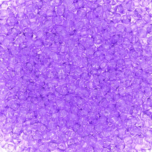 Perles rocailles Preciosa  11/0 2 mm - Solgel - Violet 2 Dyed crystal x20g