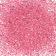 Perles rocailles Preciosa 11/0 2 mm - Solgel - Red 2 Dyed crystal x20g
