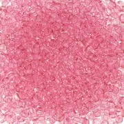 Perles rocailles Preciosa 11/0 2 mm - Solgel - Red 2 Dyed crystal x20g