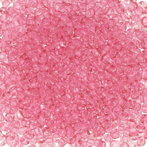 Perles rocailles Preciosa 11/0 2 mm - Solgel - Red 2 Dyed crystal x20g