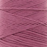 Bobine de cordon coton macramé Organic Cotton Détox XL peigné - Mauve x200 m