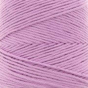 Bobine de cordon coton macramé Organic Cotton Détox XL peigné - Lilas x200 m