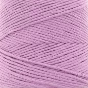 Bobine de cordon coton macramé Organic Cotton Détox XL peigné - Lilas x200 m