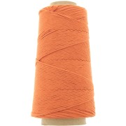 Bobine de cordon coton macramé Organic Cotton Détox XL peigné Orange brûlée x200 m|raw }}