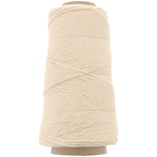 Bobine de cordon coton macramé Organic Cotton Détox XL peigné - Naturel x200 m