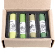 Coffret de 4 pastels tendres - Verts x1