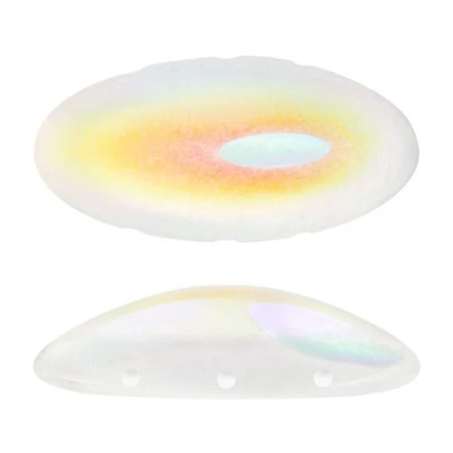 Athos 3D 3 trous® par Puca® 20x10 mm - Crystal AB x1