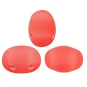 Perles en verre Samos® par Puca® 7x5 mm - La Divine Translucent Brick Mat x10g