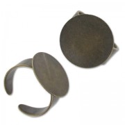 Bague plateau 18 mm bronze x1|raw }}