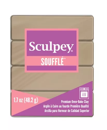 Pâte Sculpey Soufflé 48 gr Latte (n°6301)