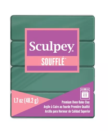 Pâte Sculpey Soufflé 48 gr Jade (n°6323)