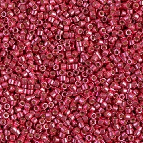 Miyuki Delica Duracoat 11/0 DB1841 - Galvanized Light Cranberry x8g