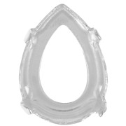 Serti griffe pour cabochon PureCrystal 4320 18x13 mm - Argenté x1