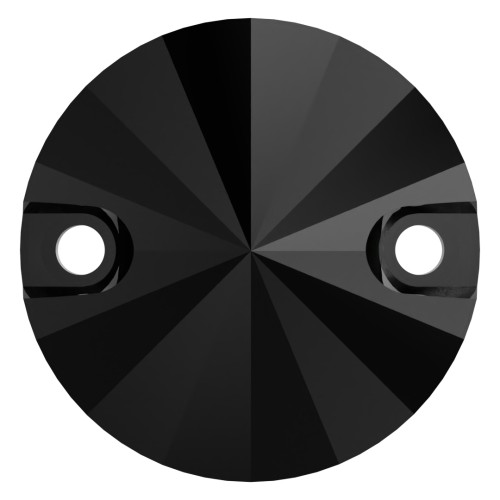 Cabochon - intercalaire - PureCrystal 3200 12 mm Jet x1