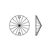 Cabochon - intercalaire - PureCrystal 3200 12 mm Jet x1