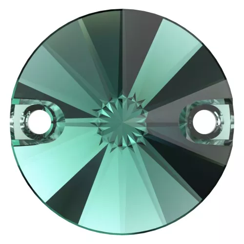 Cabochon - intercalaire - PureCrystal 3200 12 mm Emerald x1
