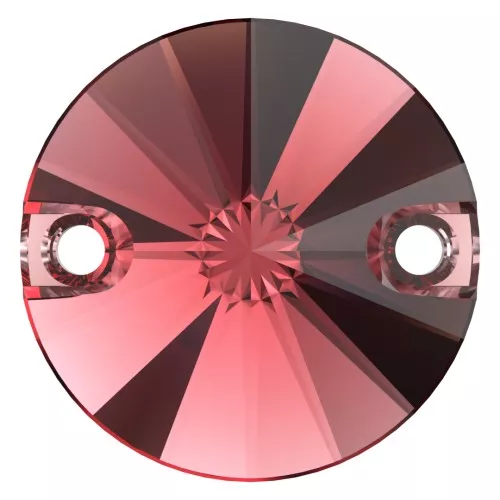 Cabochon - intercalaire - PureCrystal 3200 12 mm Scarlet x1
