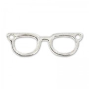 Intercalaire lunettes 2 trous 17 mm en Argent 925 x1|raw }}