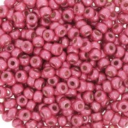 Rocaille Miyuki Duracoat 8/0 4211 - Galvanized Light Cranberry x8g|raw }}