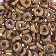 O Bead 4 mm Lila Gold Luster x5g|raw }}