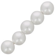 Perles rondes 16 mm imitation perle d'eau douce - Blanc nacré x15|raw }}