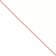 Chaîne maille forçat 2,5 mm cuivre x1m