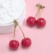 Feuilles en verre 12x6.5 mm - Vert clair x6