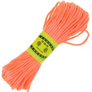 Cordon queue de rat polyester 2 mm - Corail Fluo x20m