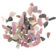 Sachet de mini pierres roulées - éclats de pierres non percées - Rhodonite x20g|raw }}