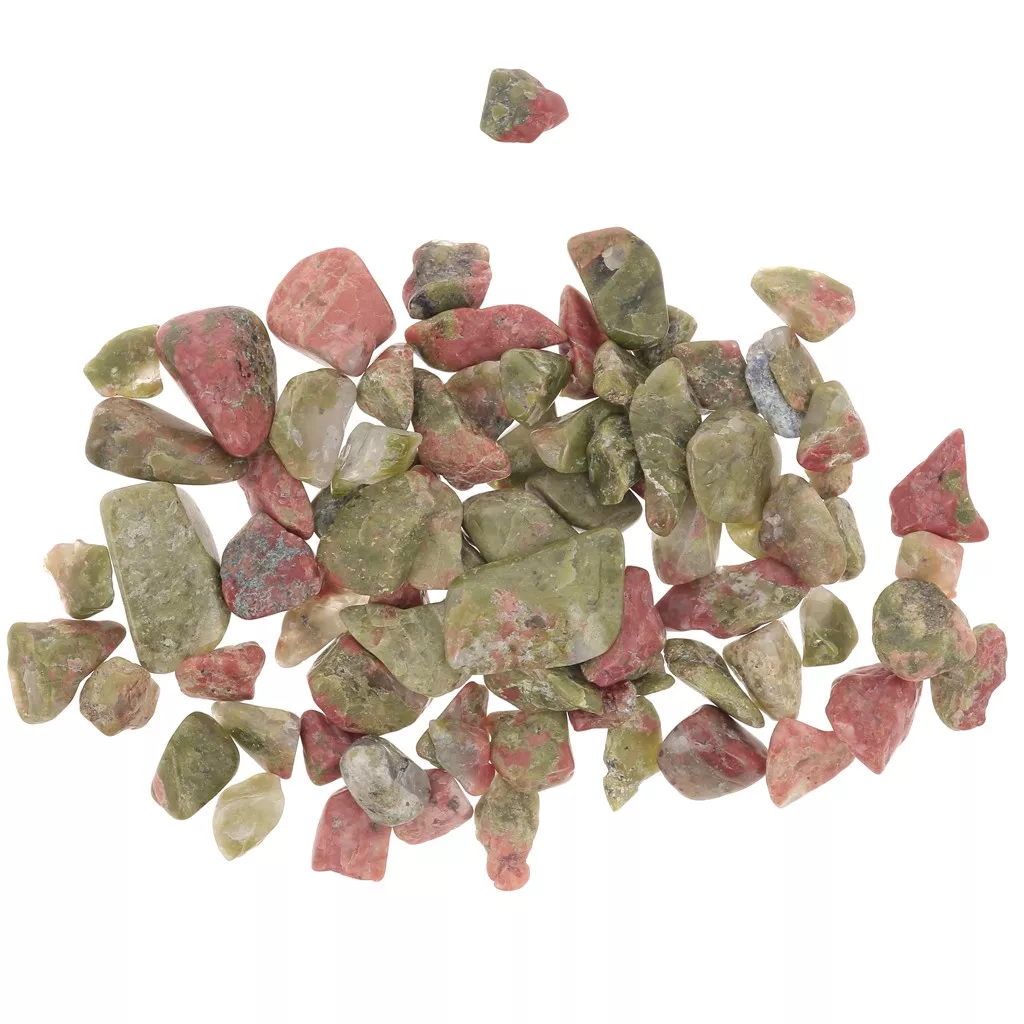 Bracelet Sur Mesure En Perles De Pierre De Lave, Unakite Et Bois – Naturel Et Sans Fermoir