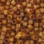 Miyuki Delica 11/0 DB0272 - Goldenrod Lined Topaz AB x8g