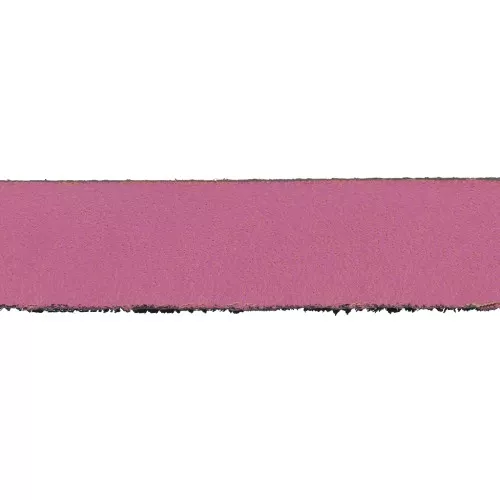 Lacet cuir 10 mm Mauve x30cm