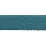 Lacet cuir 10 mm Bleu Jean x30cm|raw }}