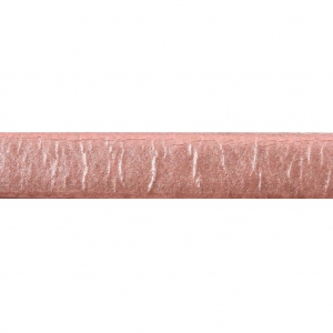 Lacet cuir 5x2 mm Rose Poudré Nacré x30cm