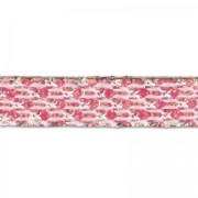 Lacet simili cuir nid d'abeille 5 mm Pink x30cm|raw }}